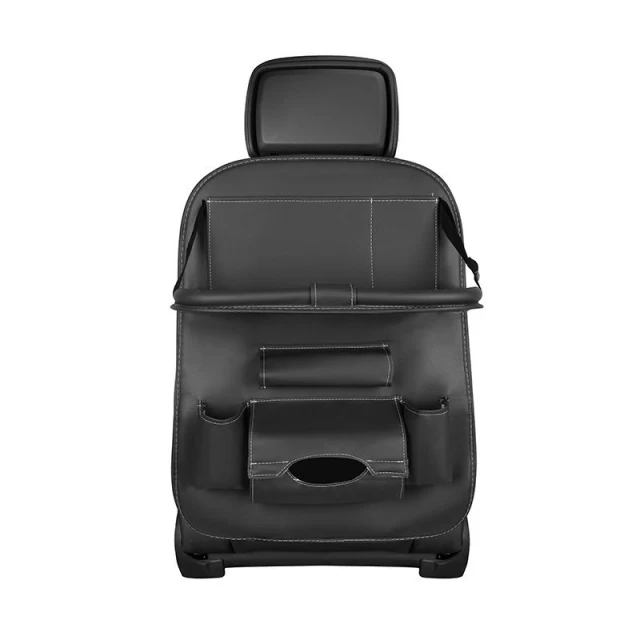 Автомобильный органайзер HRT Seat Foldable Shelf Black (9111201942448)
