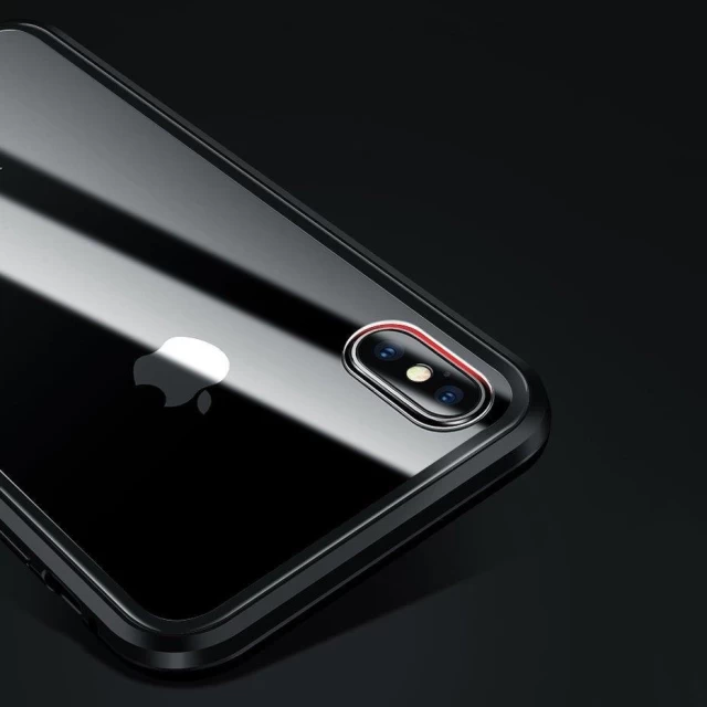 Чохол і захисне скло Wozinsky Magnetic Case 360 для Samsung Galaxy A72 4G Black (9111201944152)