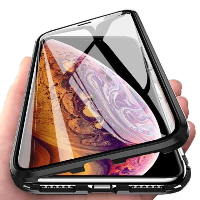 Чехол и защитное стекло Wozinsky Magnetic Case 360 для Samsung Galaxy A72 4G Black (9111201944152)