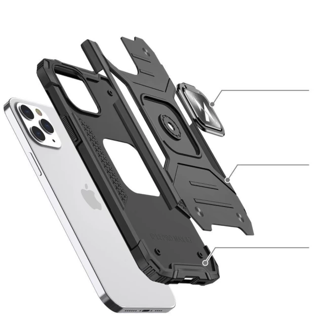 Чохол Wozinsky Ring Armor для iPhone 13 Pro Pink (9111201944657)