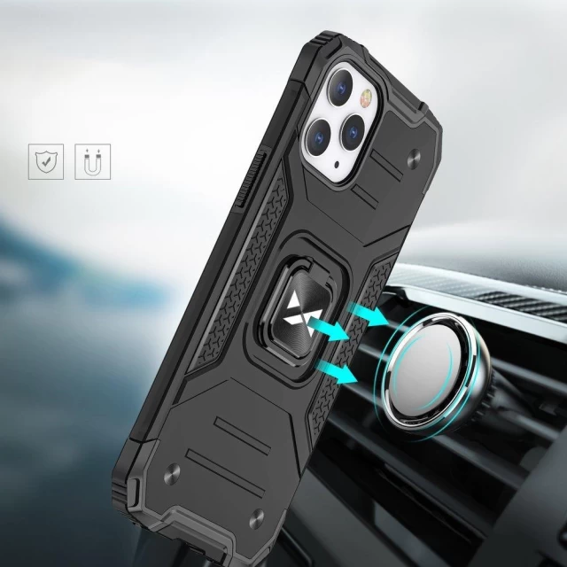 Чехол Wozinsky Ring Armor для iPhone 13 Pro Blue (9111201944671)