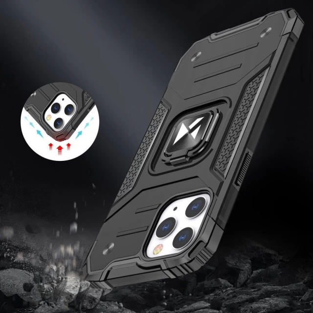 Чохол Wozinsky Ring Armor для iPhone 13 Pro Max Silver (9111201944695)