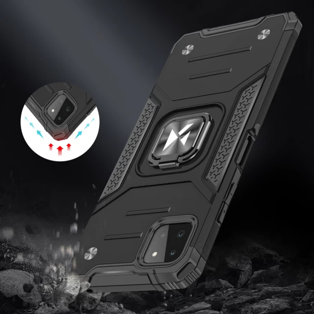 Чехол Wozinsky Ring Armor для Samsung Galaxy A22 4G Black (9111201944909)