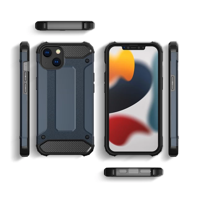 Чохол HRT Hybrid Armor для iPhone 13 Black (9145576212417)