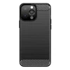 Чехол HRT Carbon Case для iPhone 13 Pro Black (9145576212516)