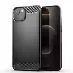 Чехол HRT Carbon Case для iPhone 13 Black (9145576212523)