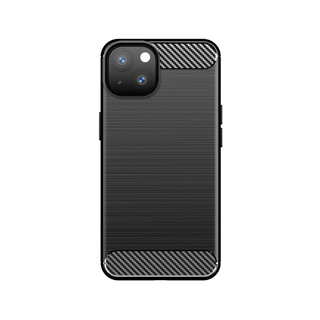 Чехол HRT Carbon Case для iPhone 13 mini Black (9145576212530)