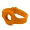 Чохол з ремінцем HRT Silicone Wristband для AirTag Orange (9145576212622)