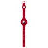Чохол з ремінцем HRT Silicone Wristband для AirTag Red (9145576212646)