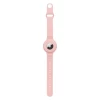 Чохол з ремінцем HRT Silicone Wristband для AirTag Pink (9145576212707)
