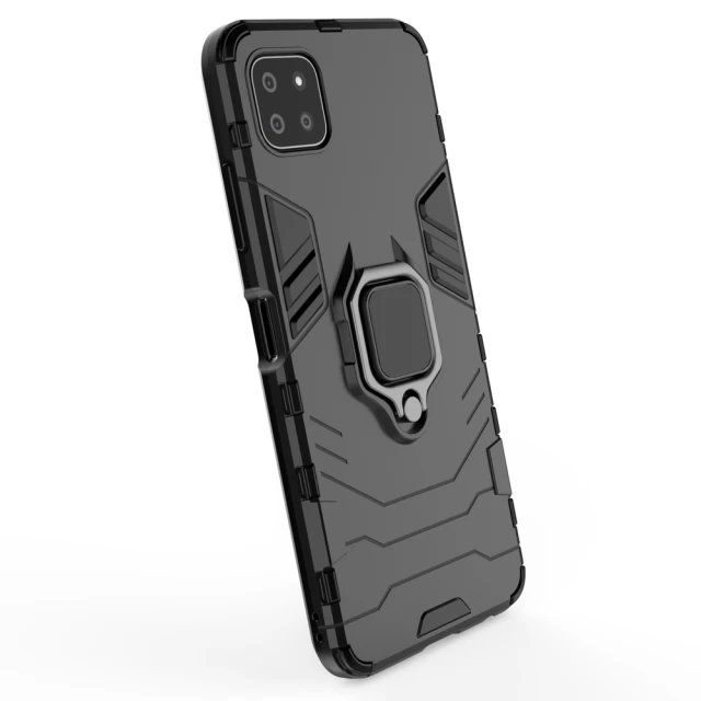 Чохол HRT Ring Armor для Samsung Galaxy A22 5G Black (9145576213179)