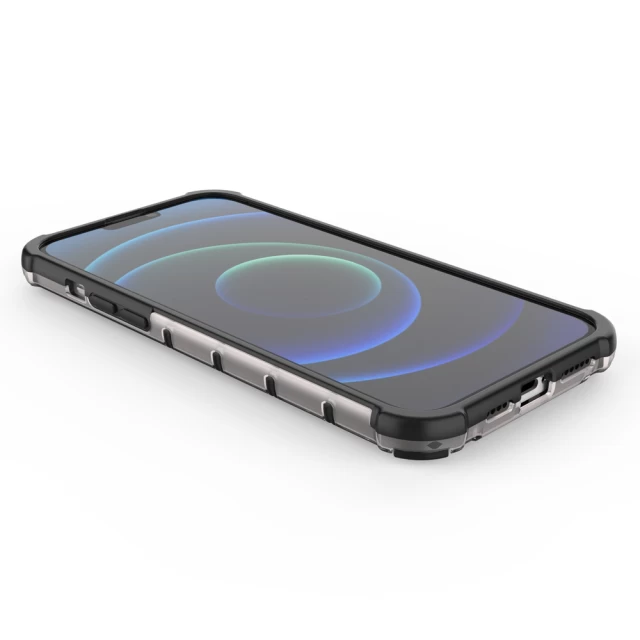 Чехол HRT Honeycomb для iPhone 13 Pro Max Black (9145576213230)