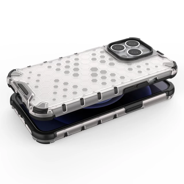 Чохол HRT Honeycomb для iPhone 13 Pro Blue (9145576213292)