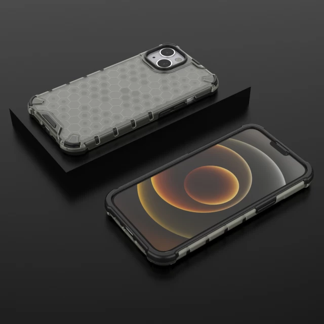Чохол HRT Honeycomb для iPhone 13 Black (9145576213339)