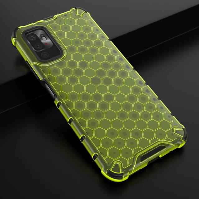 Чехол HRT Honeycomb для Xiaomi Redmi Note 10 5G/Poco M3 Pro Green (9145576213551)