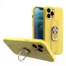 Чехол HRT Ring Case для iPhone 11 Pro Max Yellow (9145576214121)