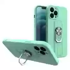 Чохол HRT Ring Case для iPhone 12 Pro Max Mint (9145576214497)
