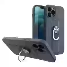 Чохол HRT Ring Case для Xiaomi Redmi Note 9 | 10X Dark Blue (9145576215838)