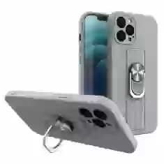 Чохол HRT Ring Case для Xiaomi Redmi Note 9 | 10X Silver (9145576215869)