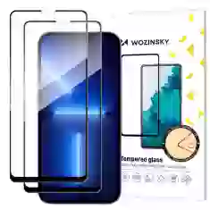 Захисне скло Wozinsky Tempered Glass для iPhone 13 | 13 Pro Black (2 Pack) (9145576216804)