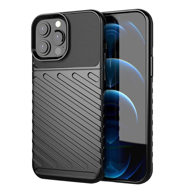 Чехол HRT Thunder Case для iPhone 13 Pro Max Black (9145576216989)