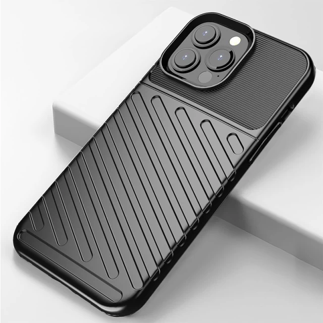 Чехол HRT Thunder Case для iPhone 13 Pro Max Black (9145576216989)