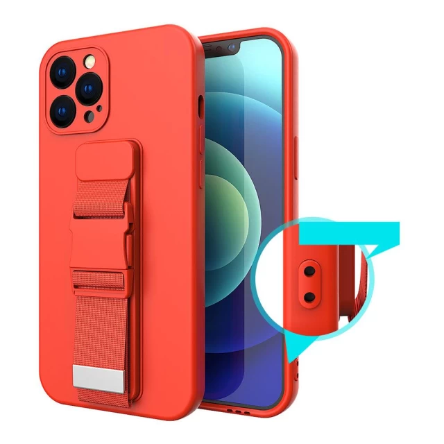 Чехол HRT Rope Case для Xiaomi Redmi 9 Pink (9145576219010)