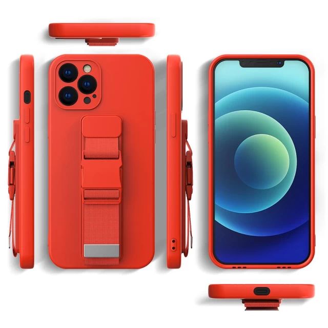 Чехол HRT Rope Case для Xiaomi Redmi 9C Red (9145576219072)