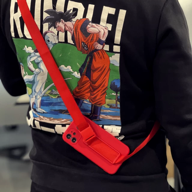 Чехол HRT Rope Case для Xiaomi Redmi Note 10 Pro Red (9145576219256)