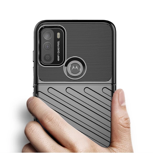 Чехол HRT Thunder Case для Motorola Moto G50 Black (9145576219973)