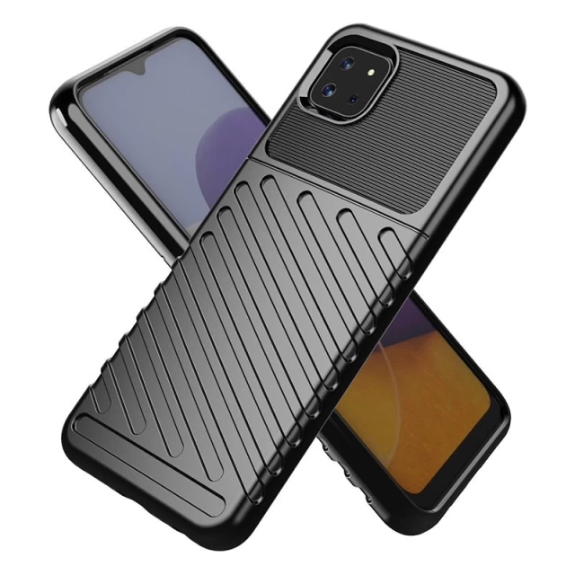 Чохол HRT Thunder Case для Samsung Galaxy A22 5G Black (9145576220054)
