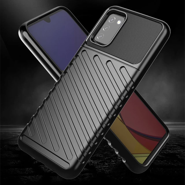 Чехол HRT Thunder Case для Samsung Galaxy A03s Black (9145576220061)