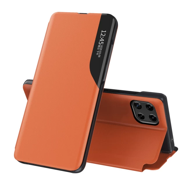 Чохол HRT Eco Leather View Case для Samsung Galaxy A22 4G Orange (9145576220184)