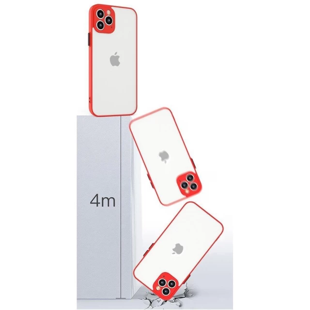 Чохол HRT Milky Case для iPhone 12 Pro Red (9145576221679)