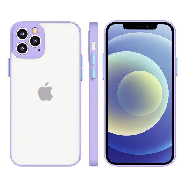 Чохол HRT Milky Case для iPhone 12 Pro Max Purple (9145576221792)