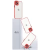 Чехол HRT Milky Case для iPhone 13 Red (9145576221884)
