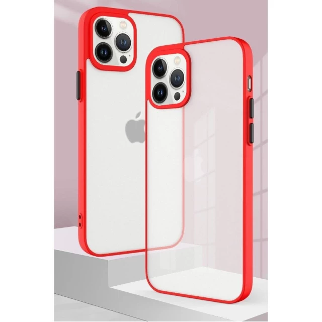 Чохол HRT Milky Case для iPhone 13 Red (9145576221884)