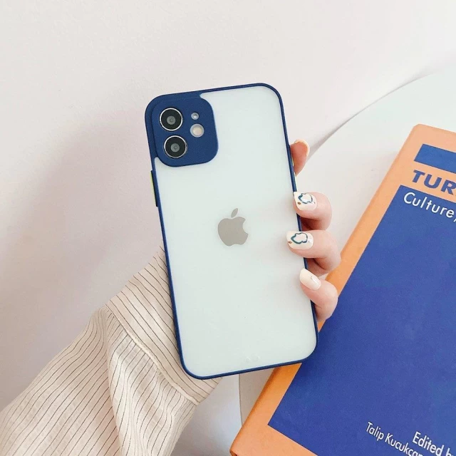 Чехол HRT Milky Case для Xiaomi Redmi Note 10 Pro | 10 Pro Max Dark Blue (9145576222959)