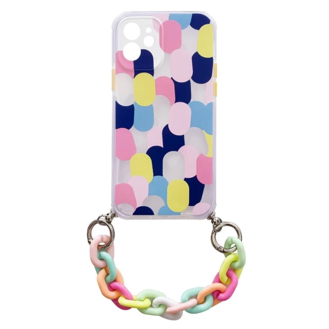 Чехол HRT Color Chain Case для Samsung Galaxy A12 Multicolor (9145576224540)