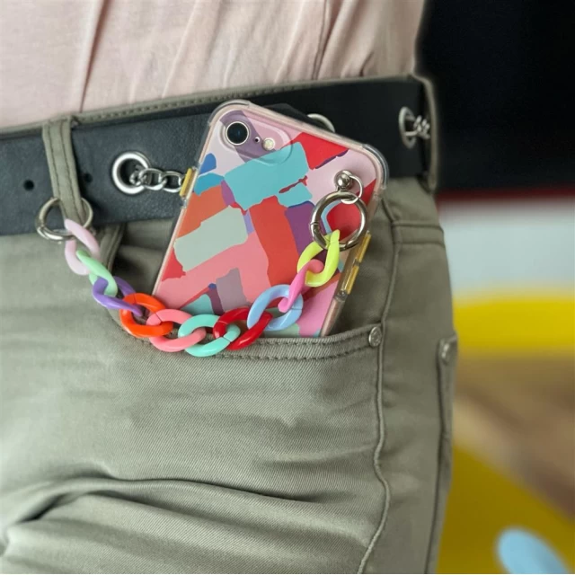Чохол HRT Color Chain Case для Xiaomi Redmi Note 10 | 10S Multicolor (9145576224670)