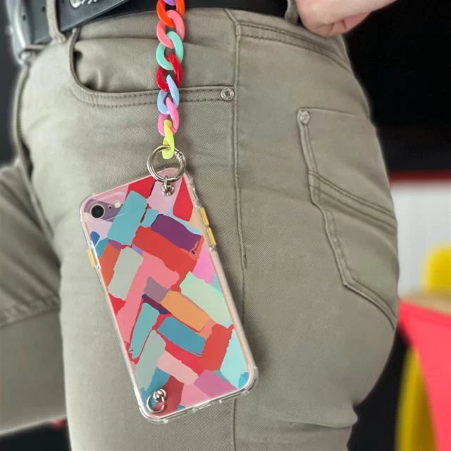 Чохол HRT Color Chain Case для Xiaomi Redmi Note 10 5G Multicolor (9145576224687)