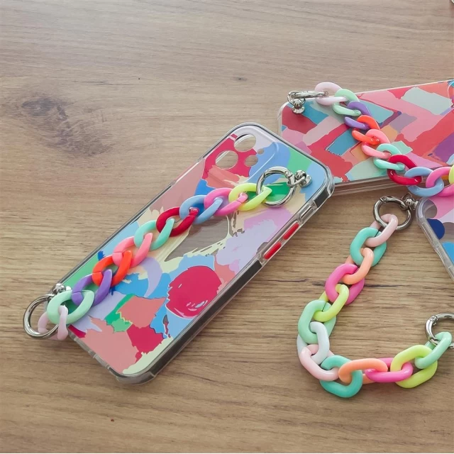 Чохол HRT Color Chain Case для Xiaomi Redmi 10 Multicolor (9145576224694)