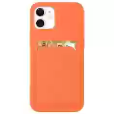 Чохол HRT Card Case для iPhone 12 Pro Max Orange (9145576228180)