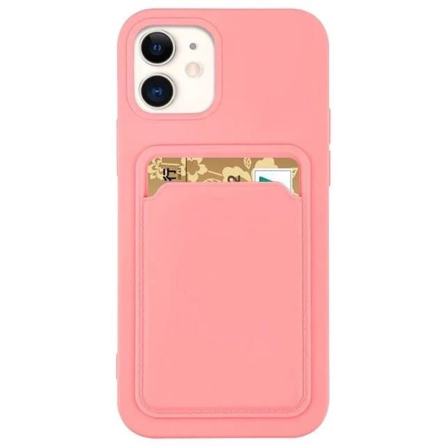 Чохол HRT Card Case для iPhone 13 mini Pink (9145576228234)
