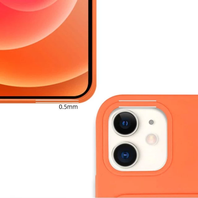 Чохол HRT Card Case для iPhone 13 Pro Orange (9145576228470)