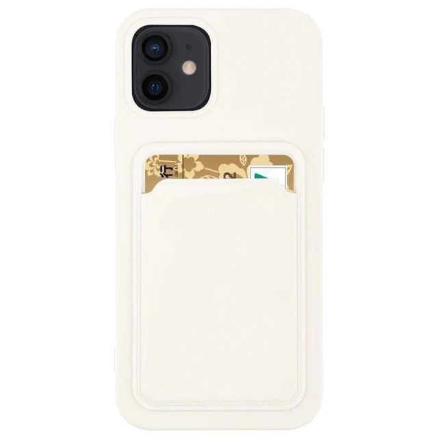 Чехол HRT Card Case для Samsung Galaxy S21 Plus 5G White (9145576229071)