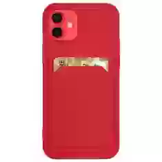 Чехол HRT Card Case для Samsung Galaxy S21 Plus 5G Red (9145576229088)