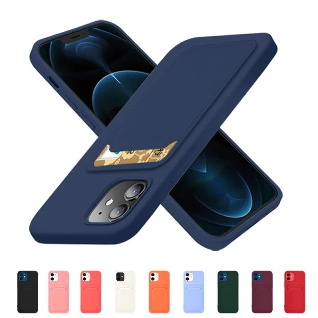 Чехол HRT Card Case для Samsung Galaxy S21 Plus 5G Dark Blue (9145576229125)