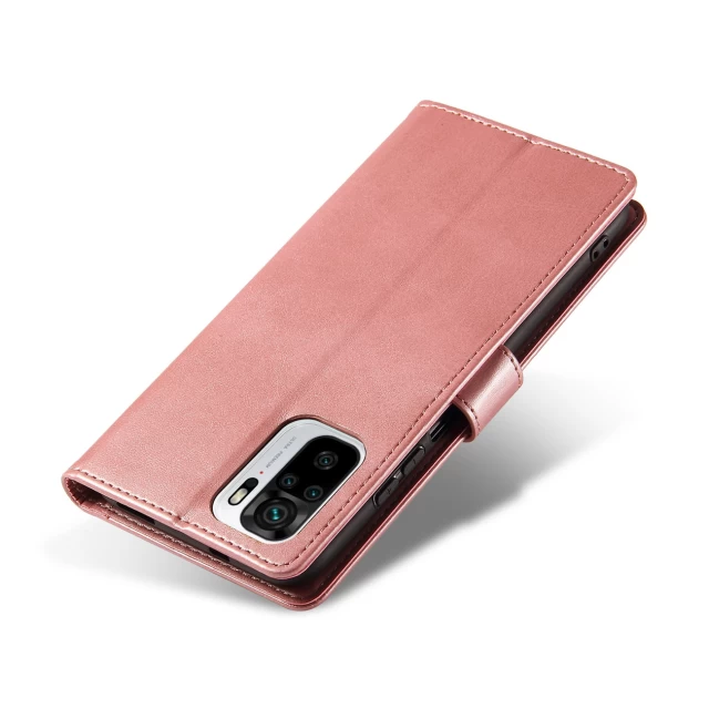 Чехол HRT Clear View для Xiaomi Redmi Note 10 5G/Poco M3 Pro Pink (9145576230510)