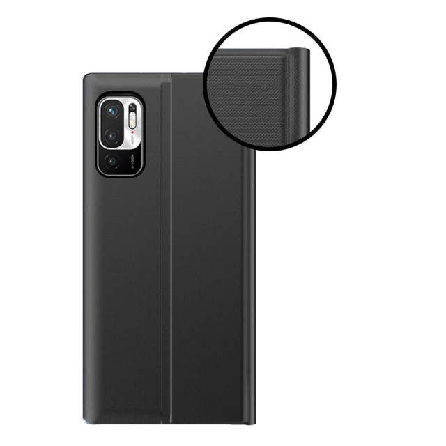 Чохол HRT Sleep Case для Xiaomi Redmi Note 10 5G/Poco M3 Pro Black (9145576231029)